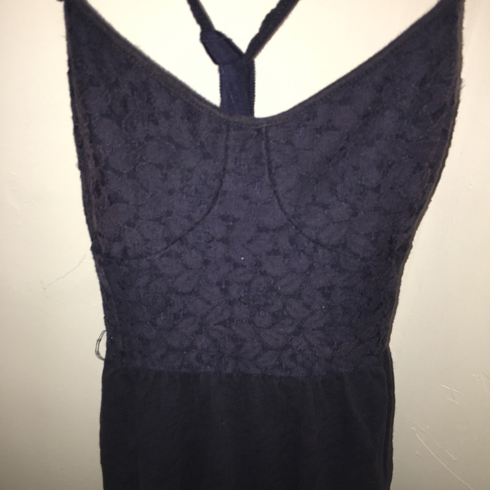 Blue Eyelet Mini Sundress! - Picture 2 of 4